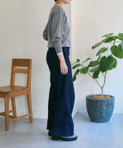 前後雙穿 層次感設計 線條透視 針織開衫 SUM1 STYLE