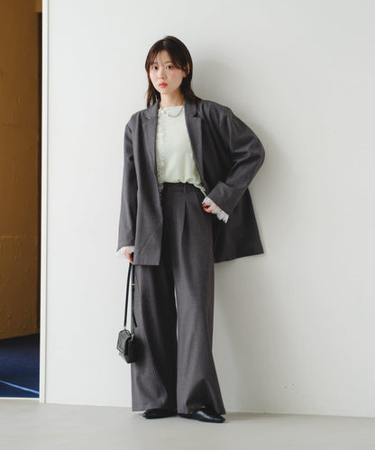 可拆卸蕾絲多方式設計夾克