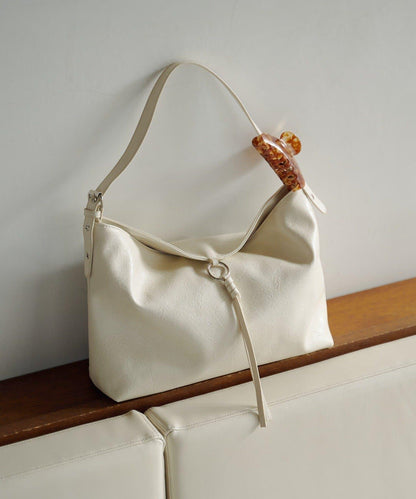 可收納500ml飲料瓶 流蘇設計 單肩包