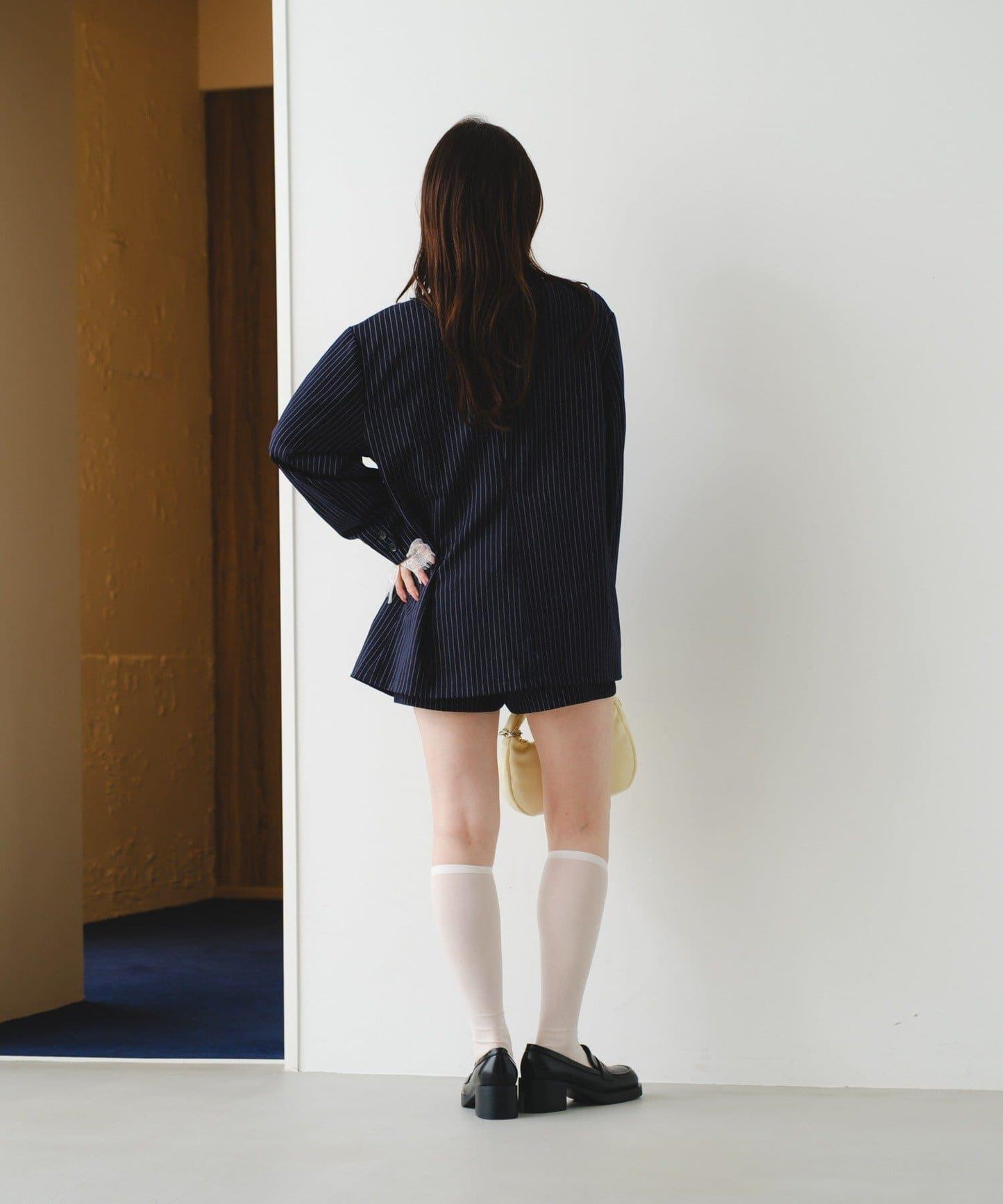 可拆卸蕾絲多方式設計夾克