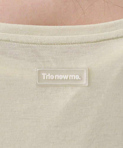 順滑質感層疊設計長袖T恤SET