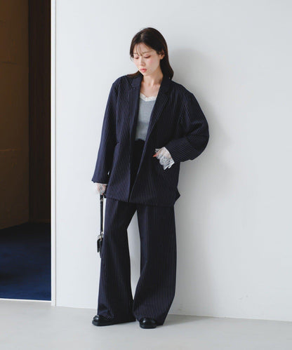 可拆卸蕾絲多方式設計夾克