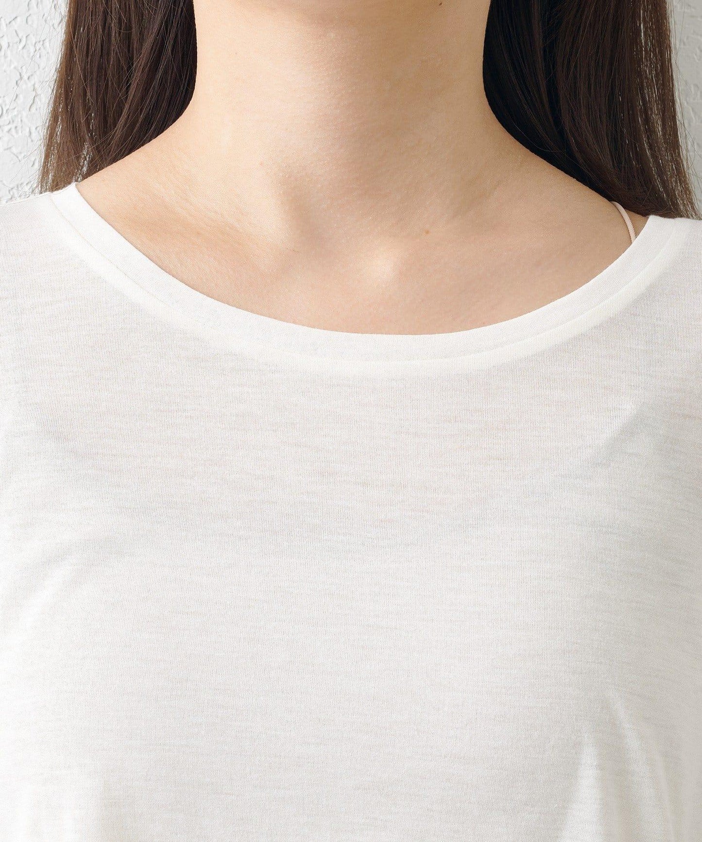 順滑質感層疊設計長袖T恤SET