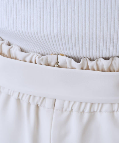 腰帶設計 窄擺半身裙