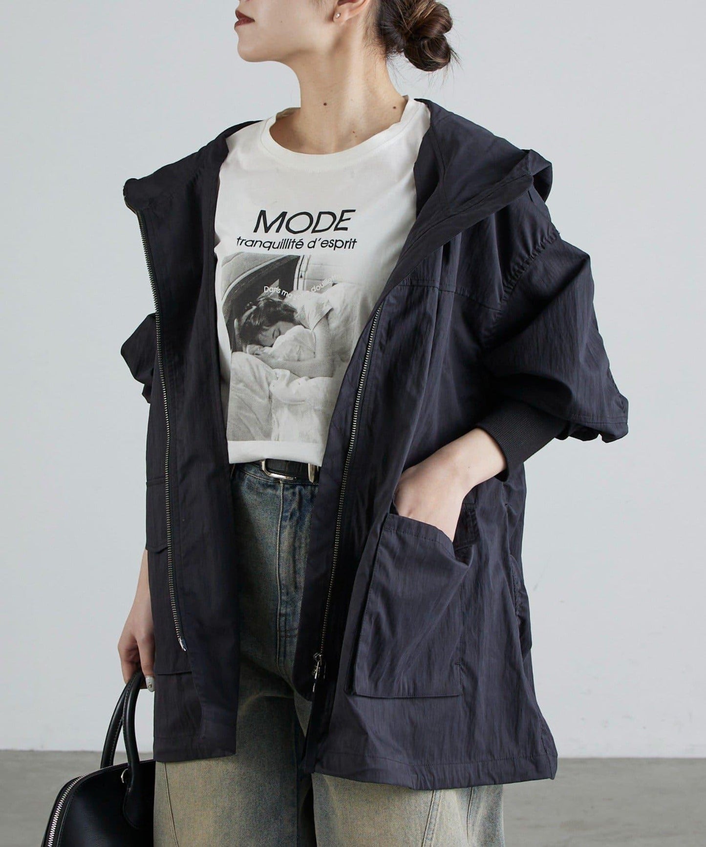 磨毛面料 MA-1 夾克