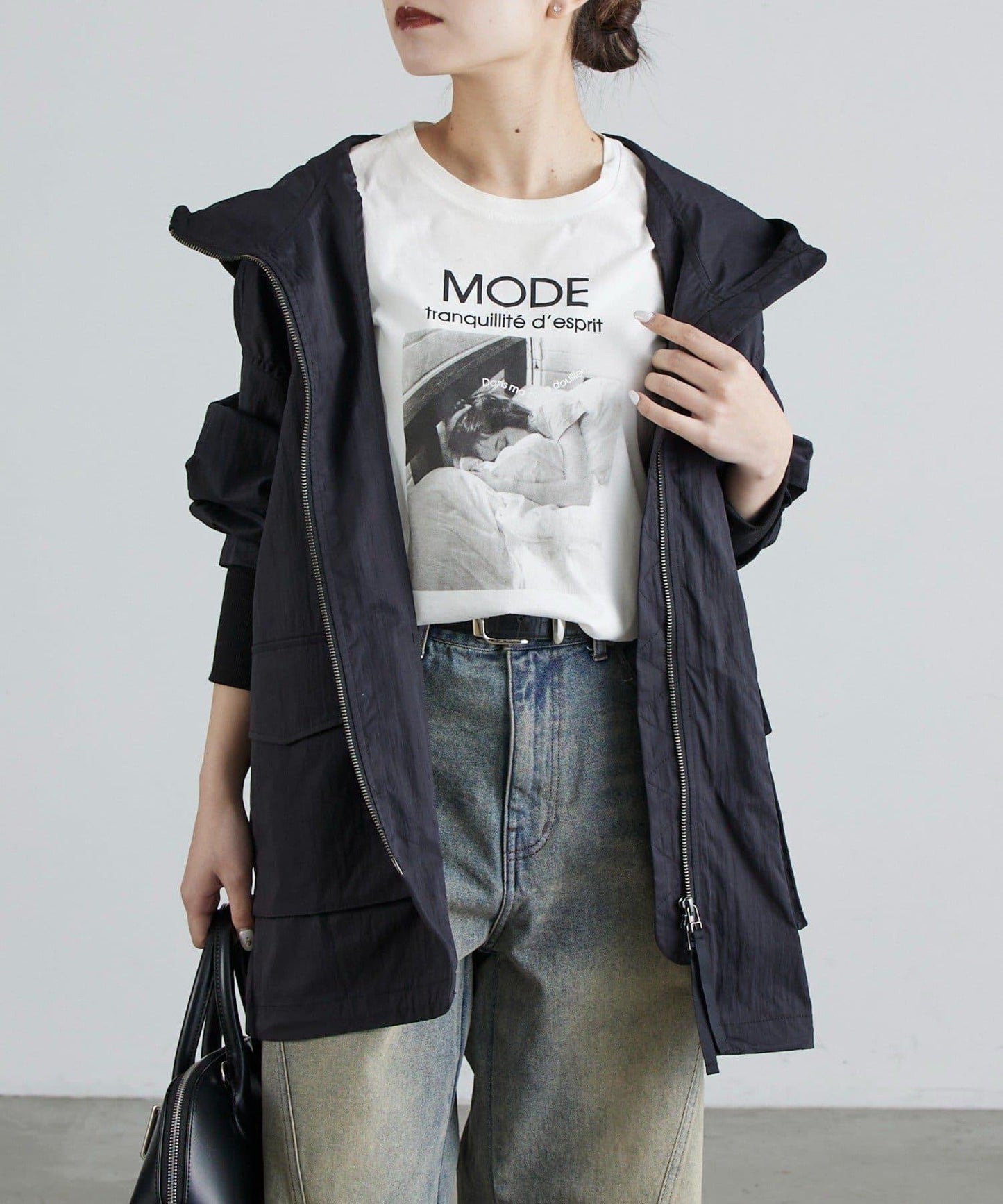 磨毛面料 MA-1 夾克