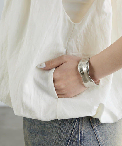 雙拉鍊 氣球廓形 馬甲