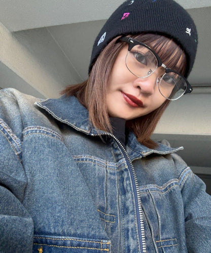 MAY企畫 眉框半框 彩色鏡片 太陽鏡