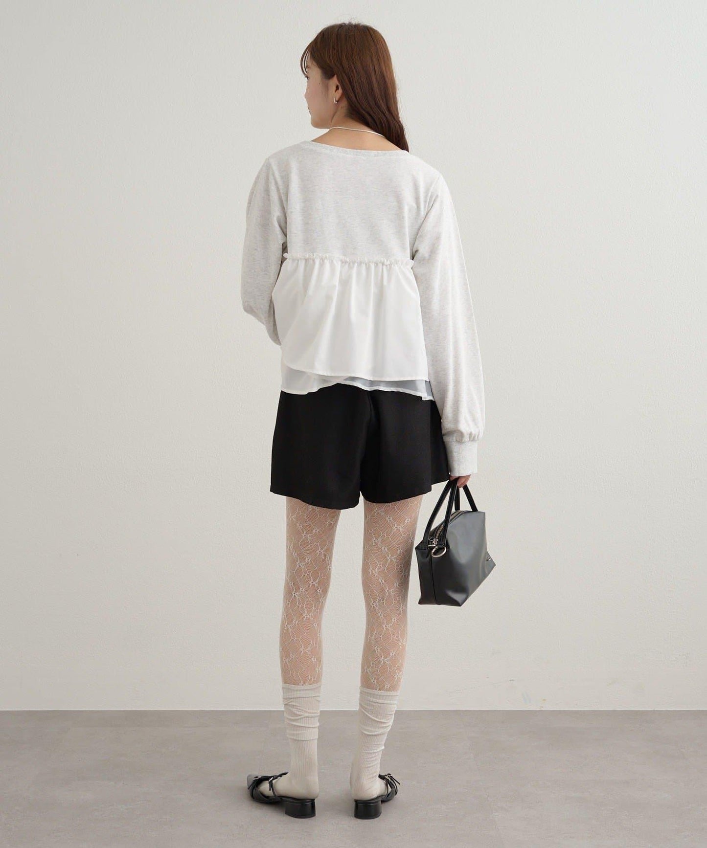 背心拼接設計衛衣