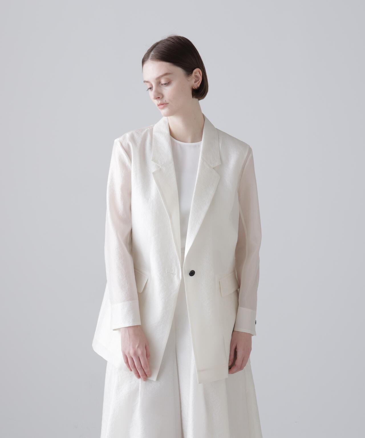 絲感歐根紗夾克