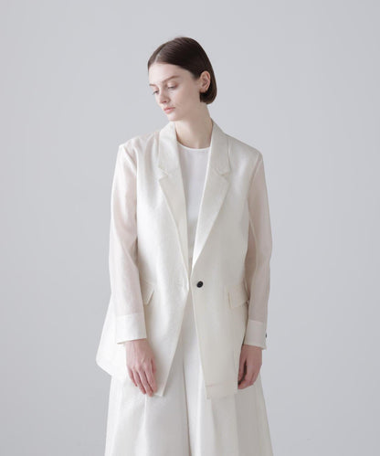 絲感歐根紗夾克