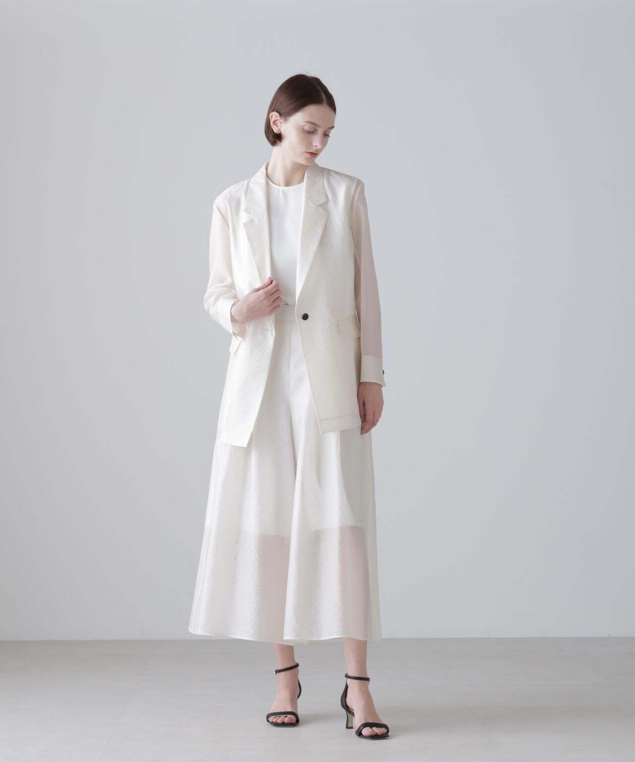 絲感歐根紗夾克