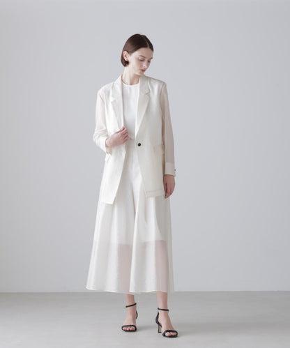 絲感歐根紗夾克