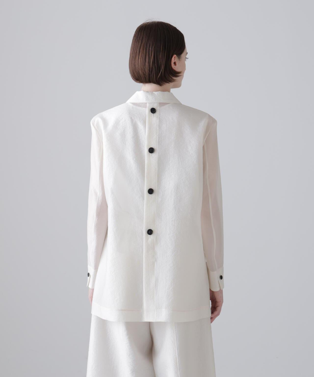 絲感歐根紗夾克