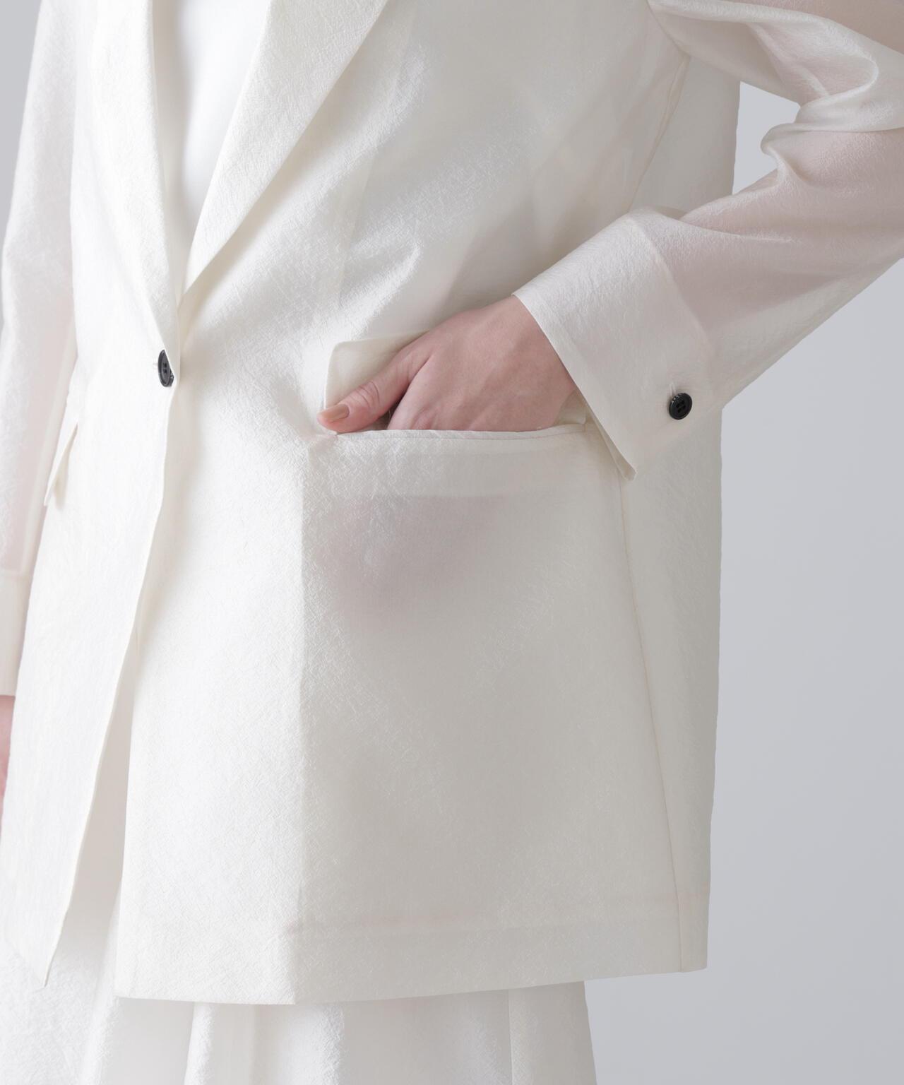 絲感歐根紗夾克