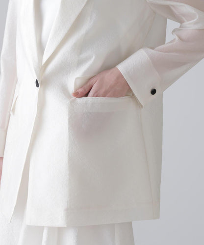 絲感歐根紗夾克