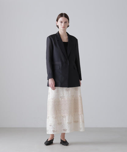 絲感歐根紗夾克