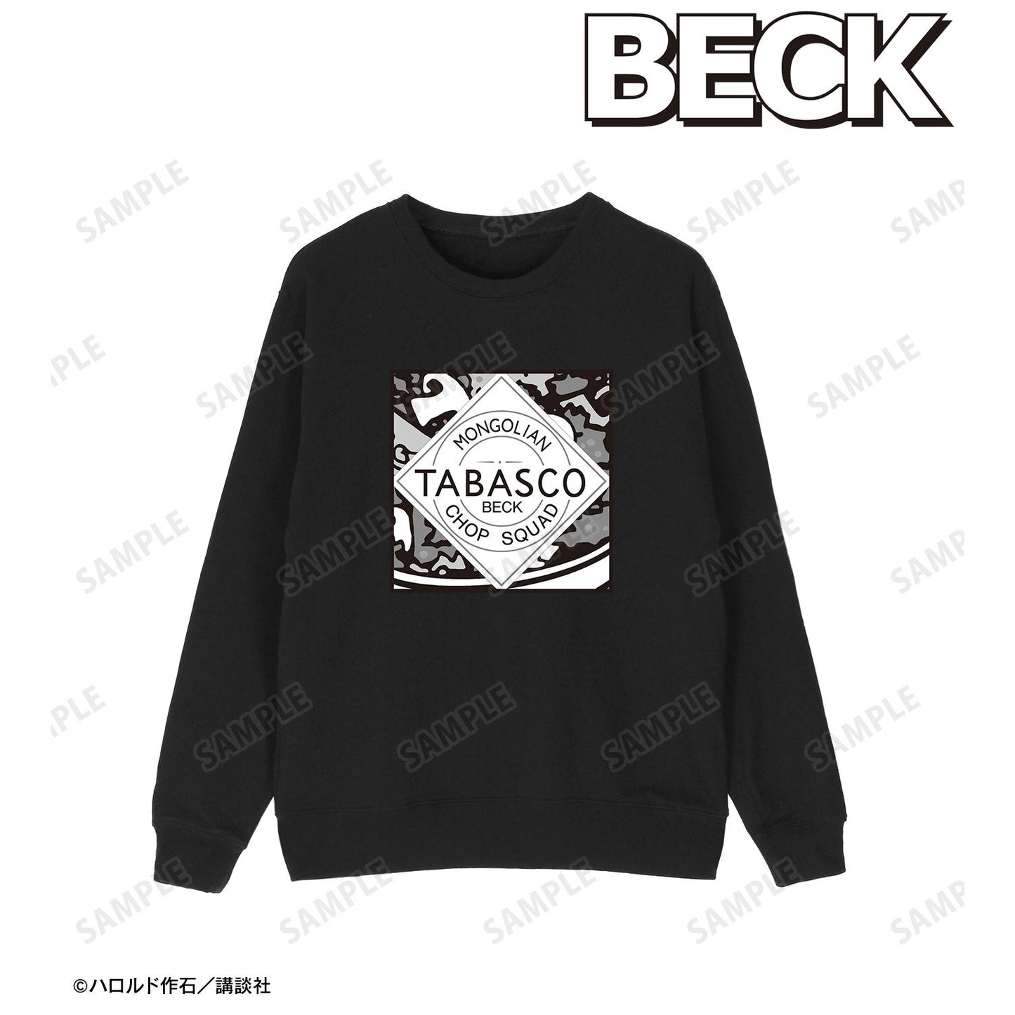 BECK ジャケット圖案衛衣 ver.A L碼