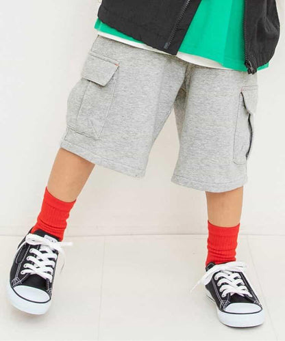 六分丈 闊腿 工裝 褲子