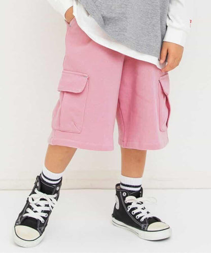 六分丈 闊腿 工裝 褲子