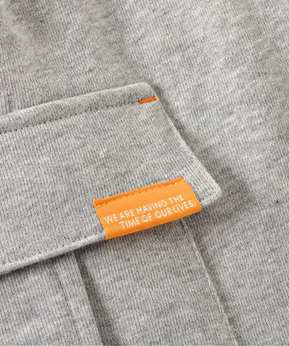 六分丈 闊腿 工裝 褲子