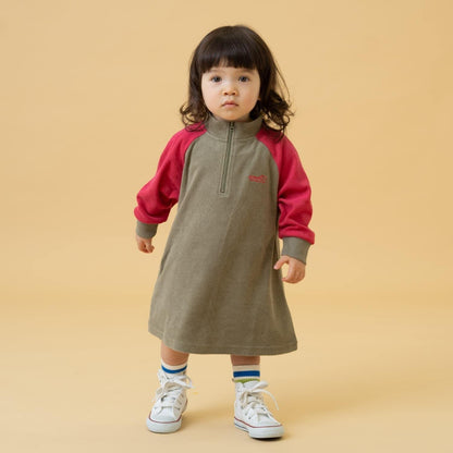 リンク 毛巾布連衣裙