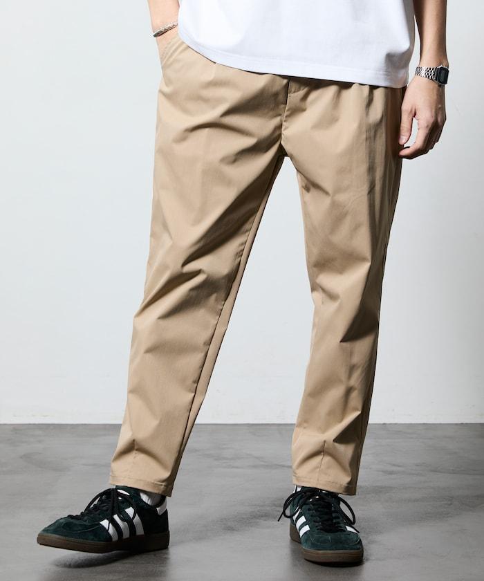 修身錐形版型 聚酯斜紋 休閒褲