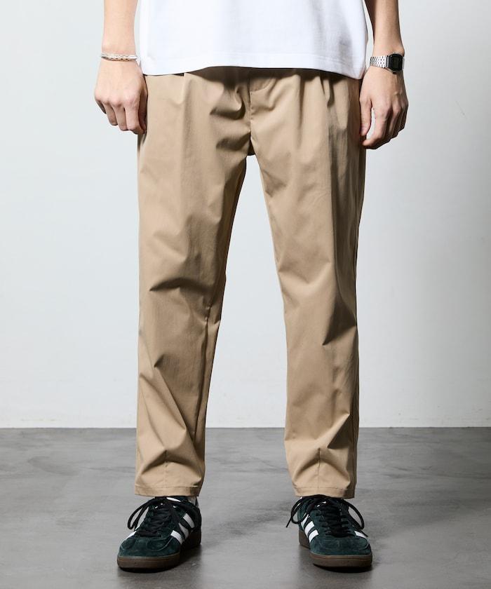 修身錐形版型 聚酯斜紋 休閒褲