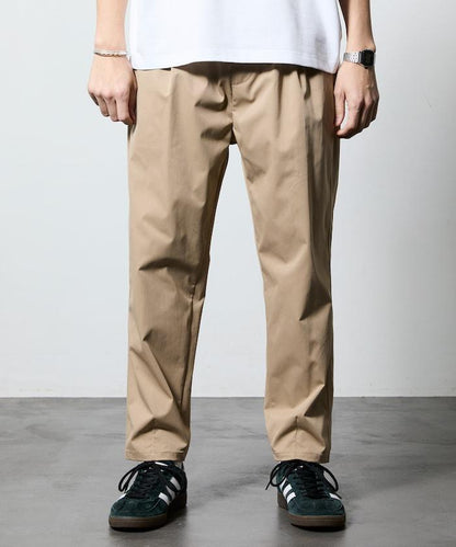 修身錐形版型 聚酯斜紋 休閒褲