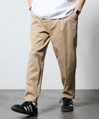 修身錐形版型 聚酯斜紋 休閒褲