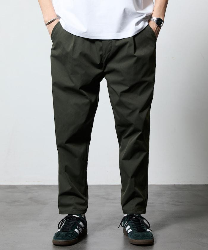 修身錐形版型 聚酯斜紋 休閒褲