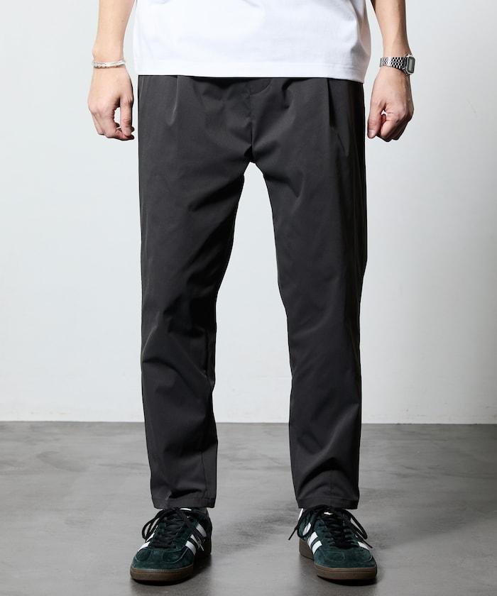 修身錐形版型 聚酯斜紋 休閒褲