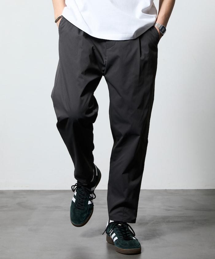 修身錐形版型 聚酯斜紋 休閒褲