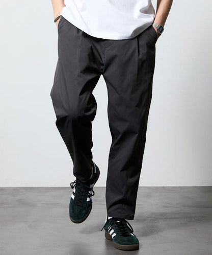 修身錐形版型 聚酯斜紋 休閒褲