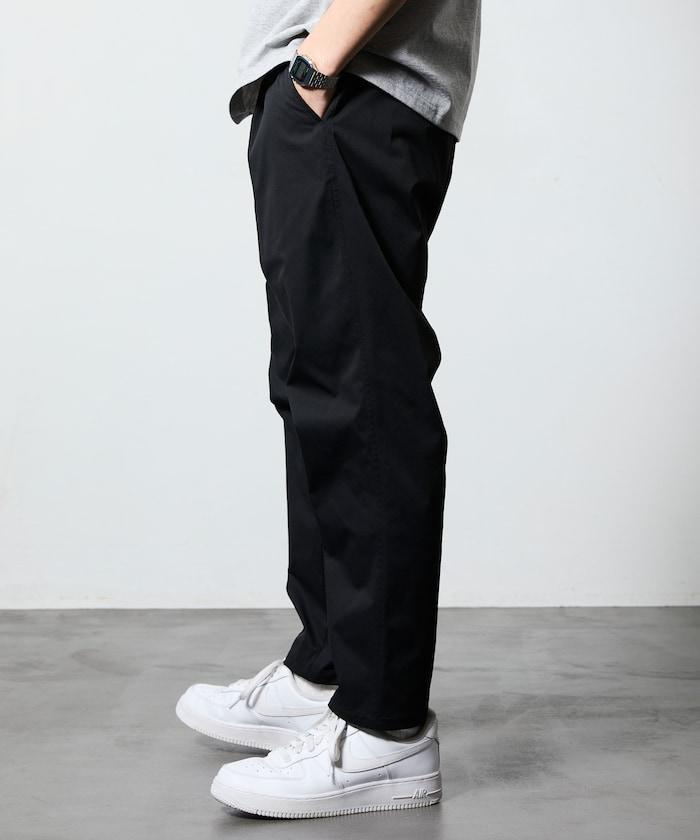 修身錐形版型 聚酯斜紋 休閒褲