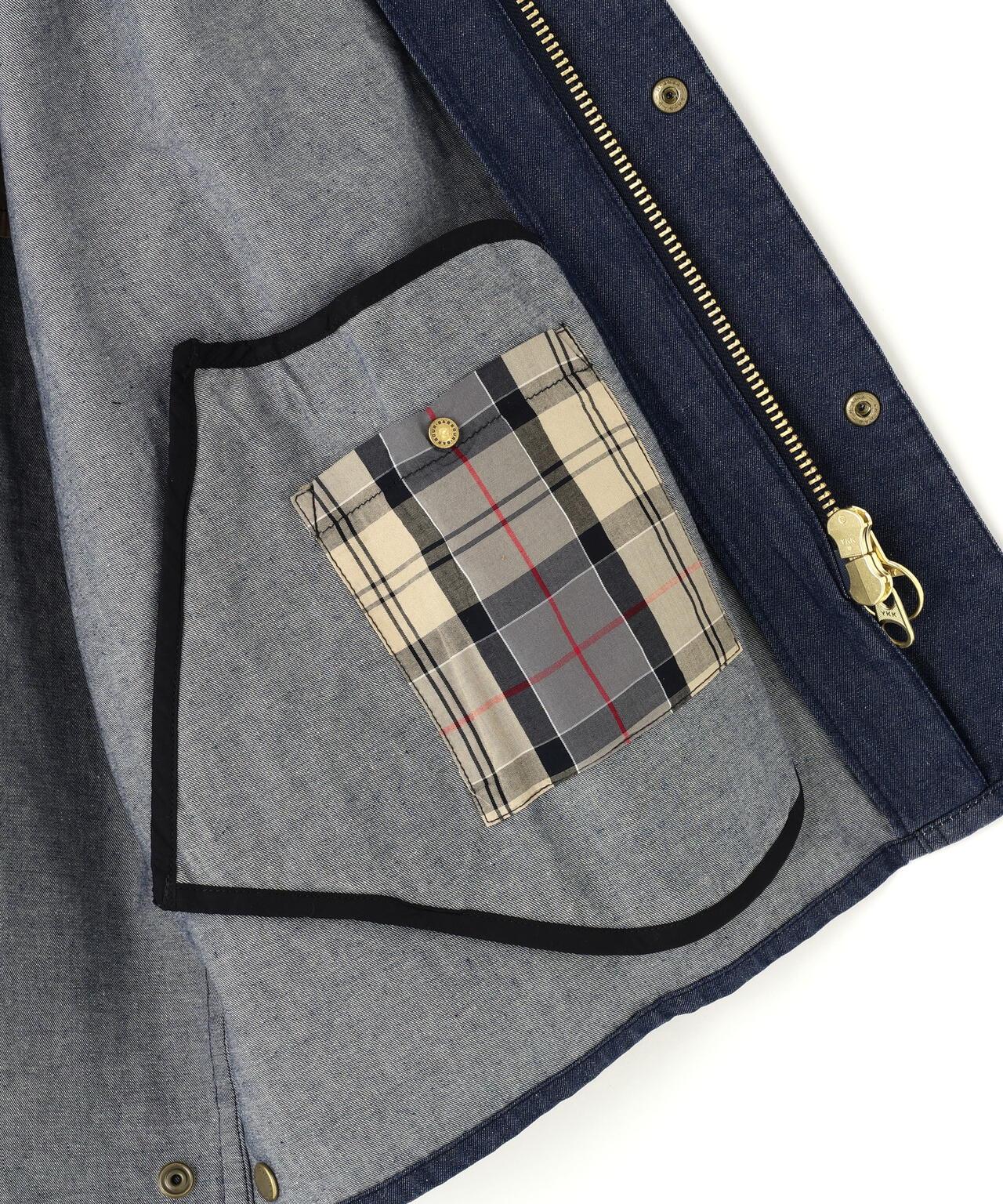 Barbour/バブアー TRANSPORT DENIM CASUAL JACKET 夾克
