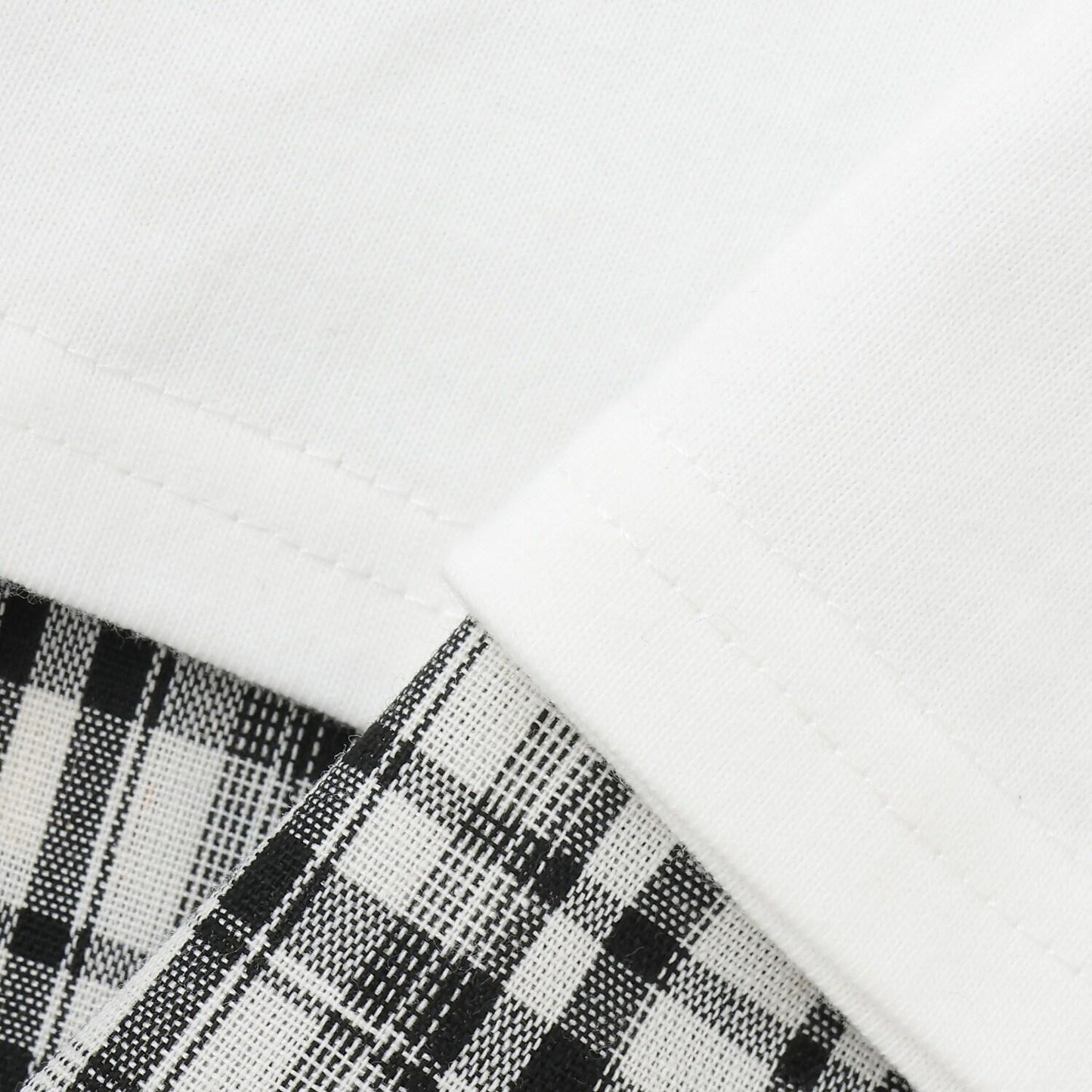 不規則下襬長款上衣套裝