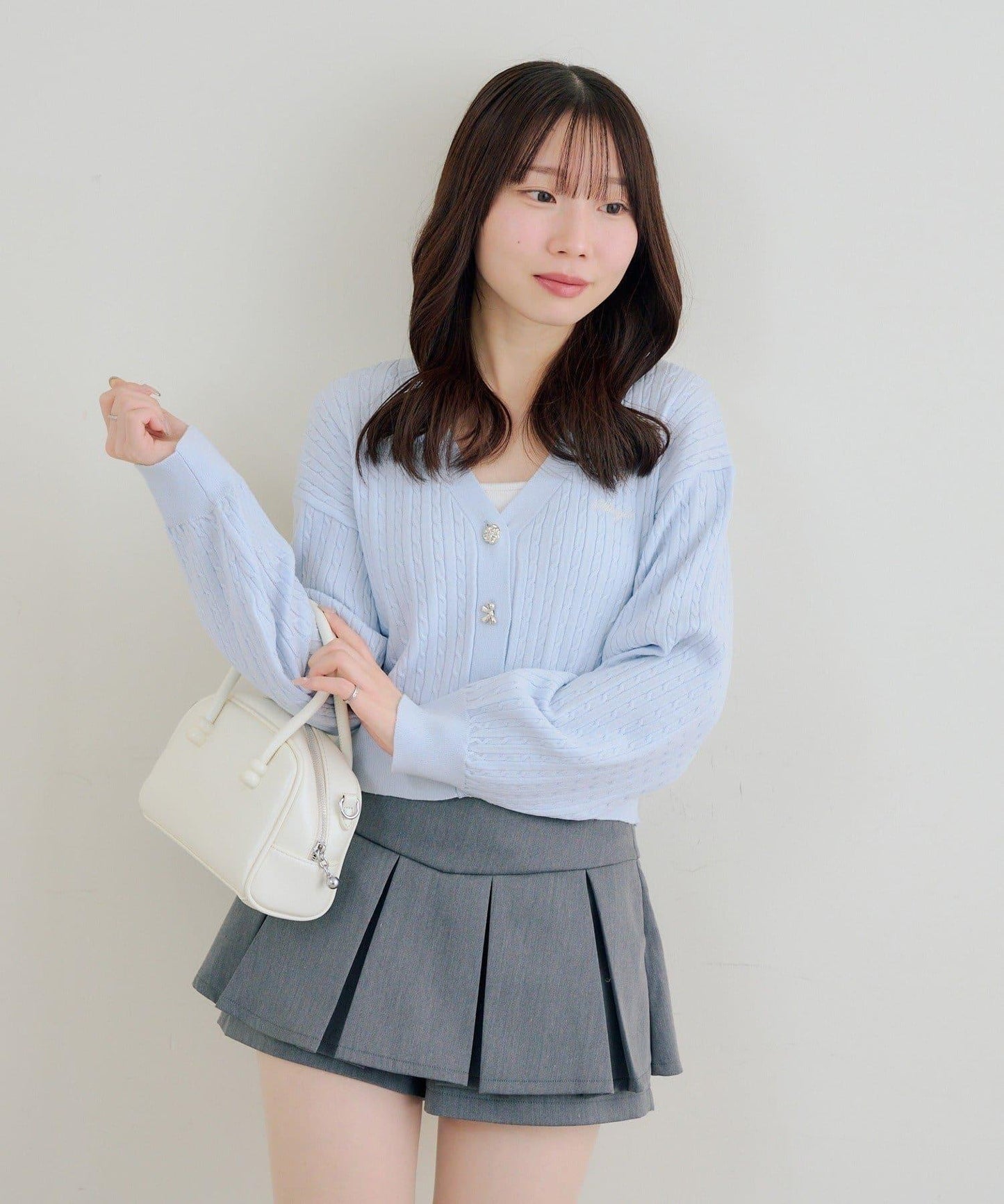 多款紐扣 麻花紋 針織開衫