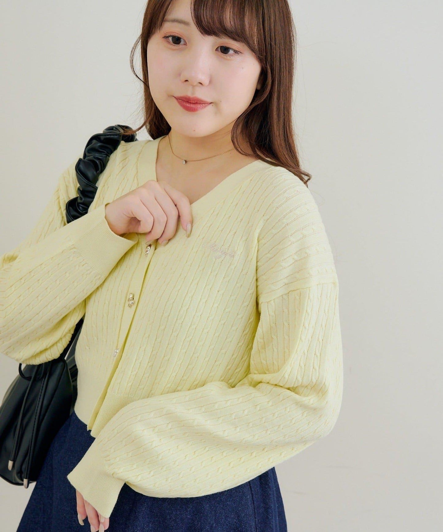 多款紐扣 麻花紋 針織開衫