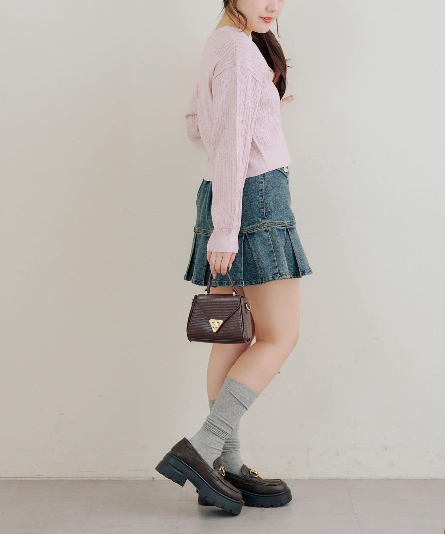 多款紐扣 麻花紋 針織開衫