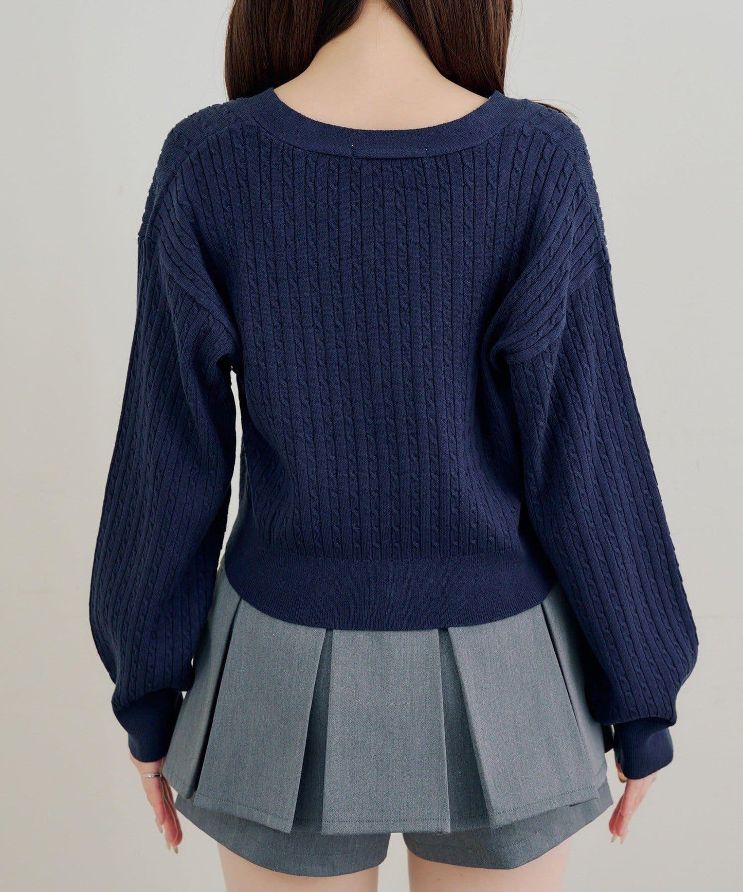 多款紐扣 麻花紋 針織開衫