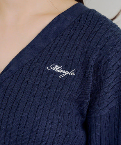 多款紐扣 麻花紋 針織開衫