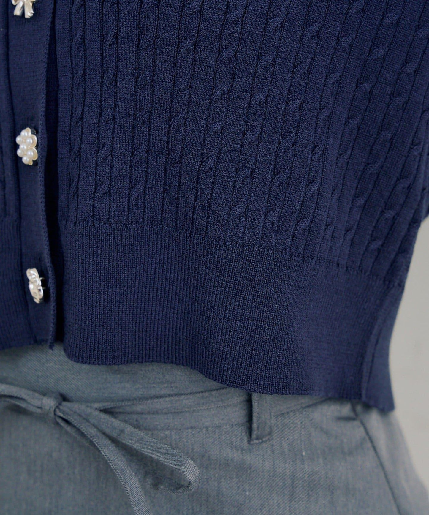 多款紐扣 麻花紋 針織開衫