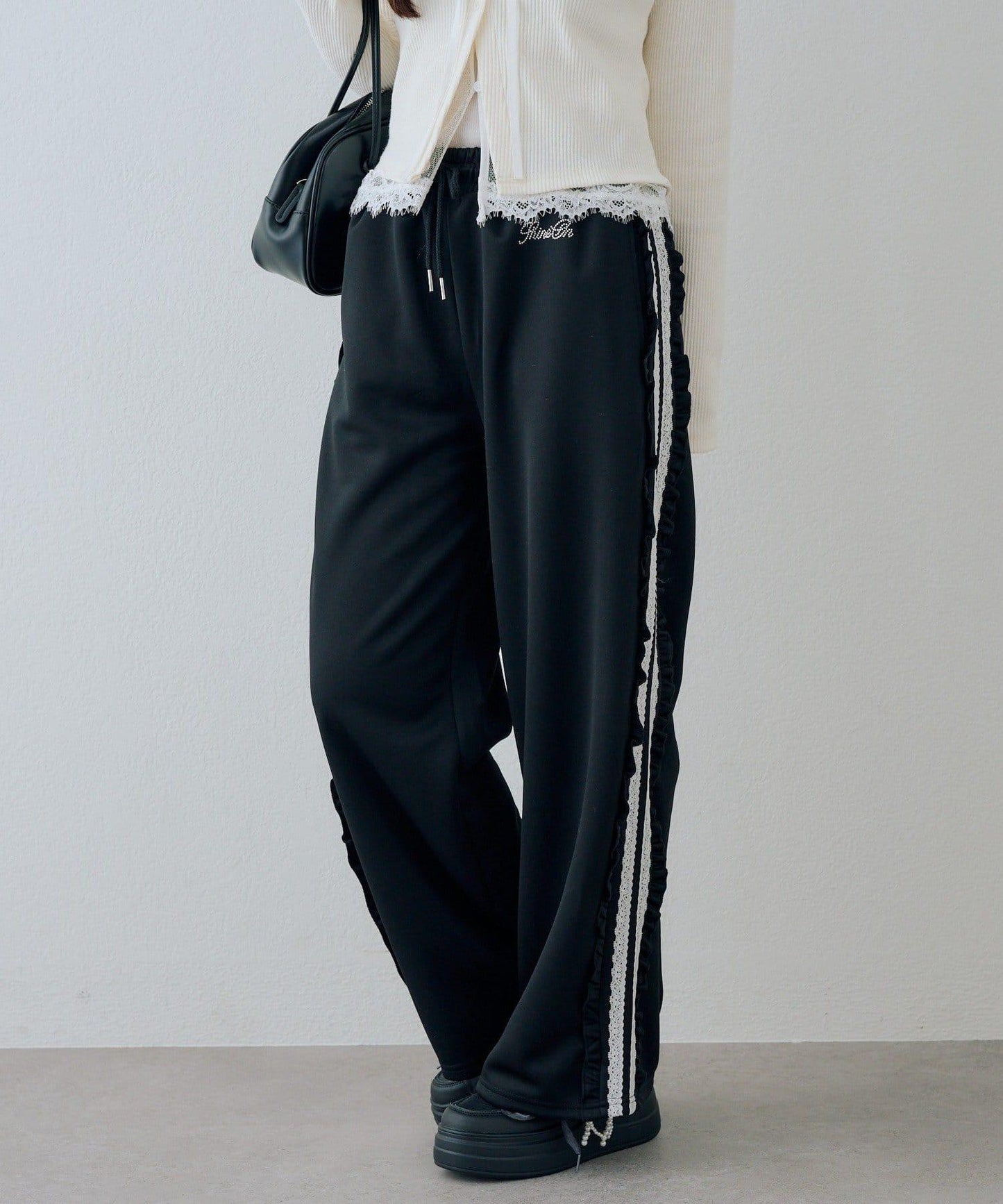 RMAF 成套款 蕾絲設計 運動褲