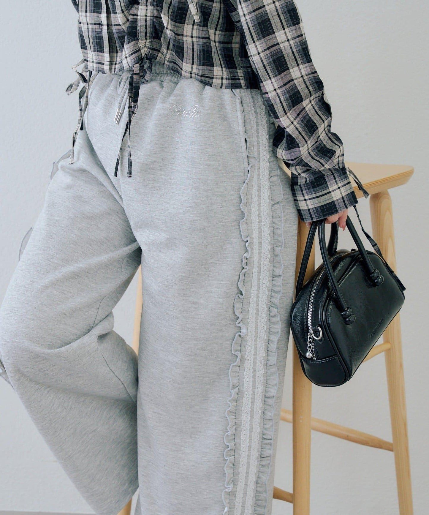 RMAF 成套款 蕾絲設計 運動褲