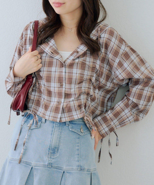 RMAF 抽繩連帽設計 襯衫