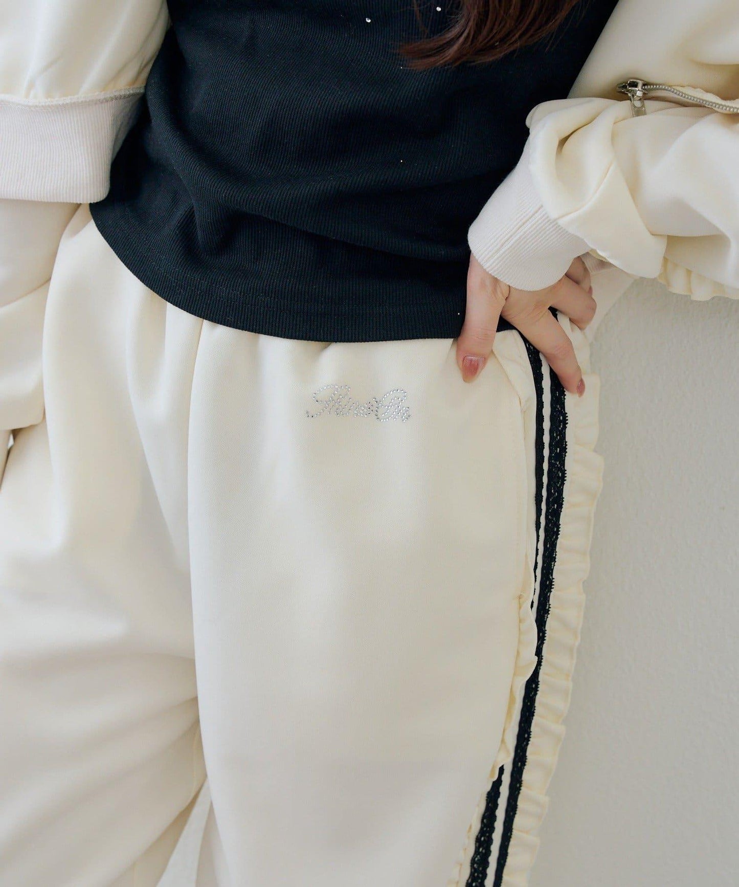 RMAF 成套款 蕾絲設計 運動褲