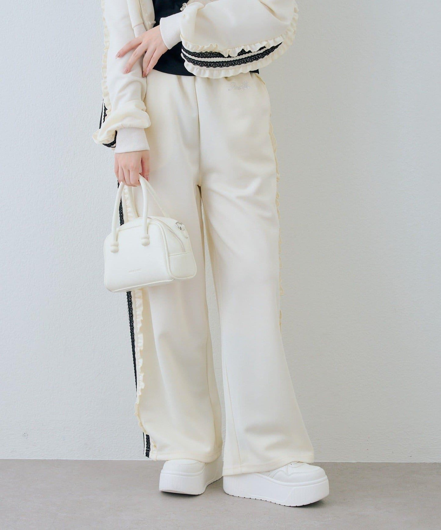 RMAF 成套款 蕾絲設計 運動褲