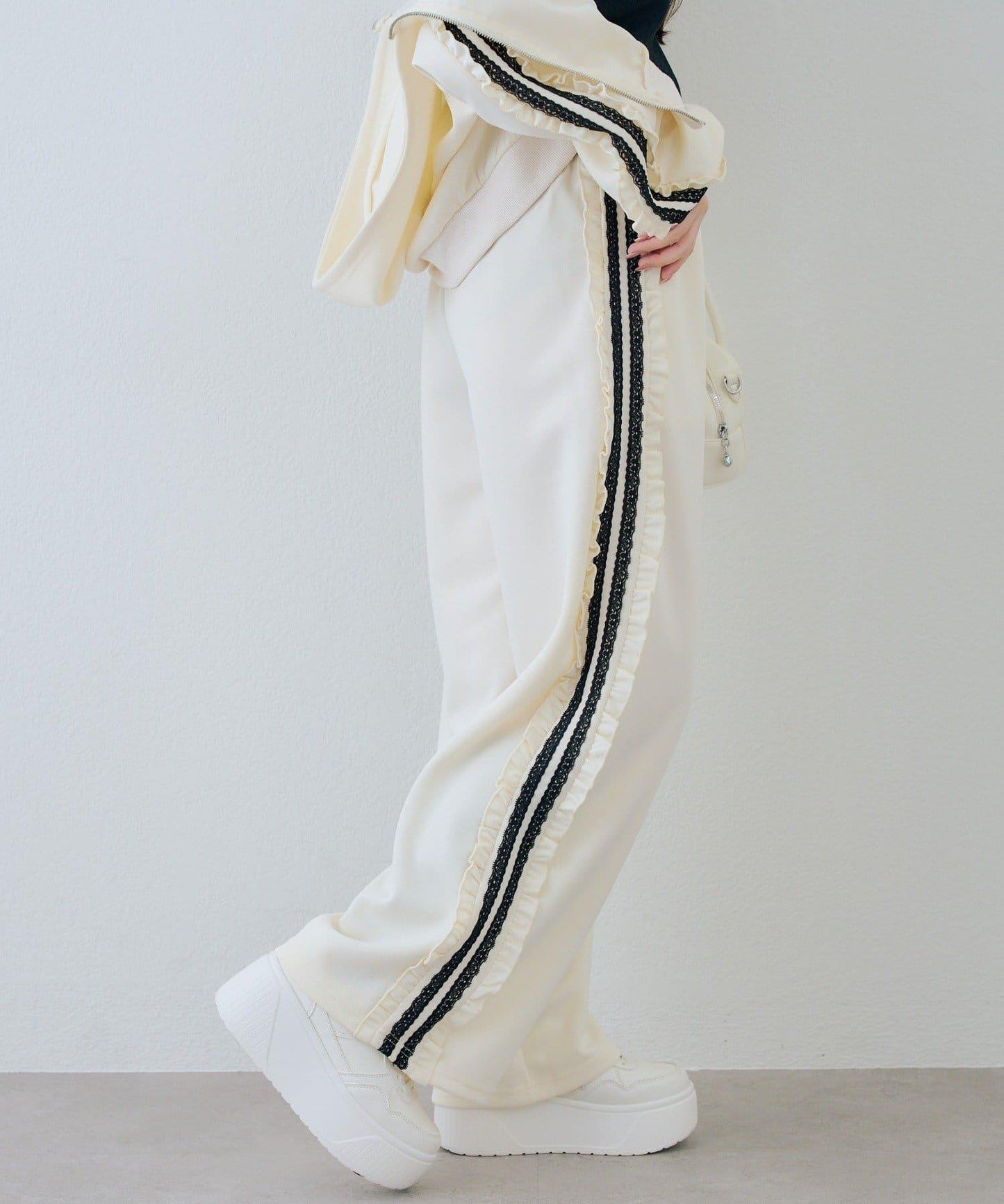 RMAF 成套款 蕾絲設計 運動褲