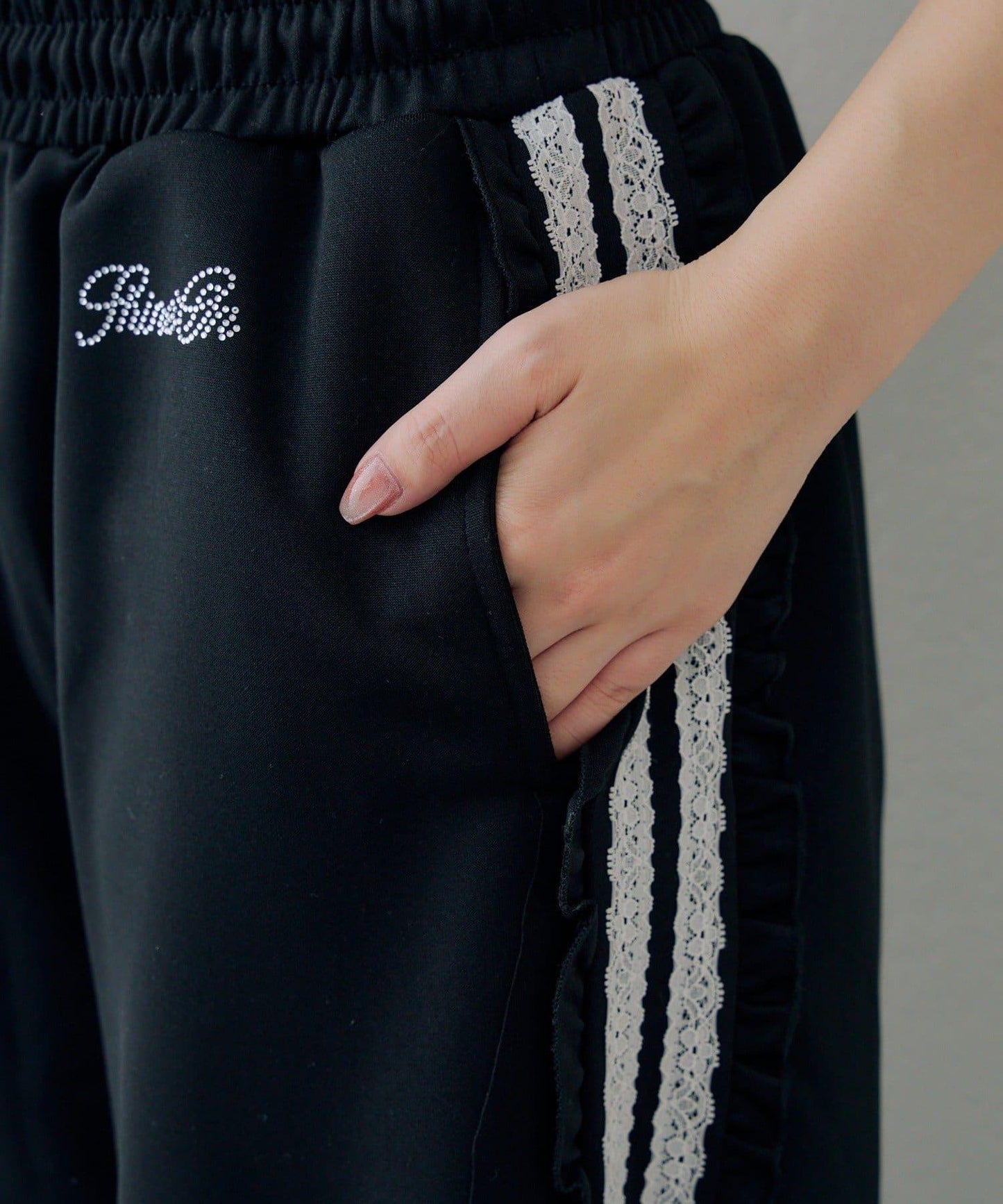 RMAF 成套款 蕾絲設計 運動褲